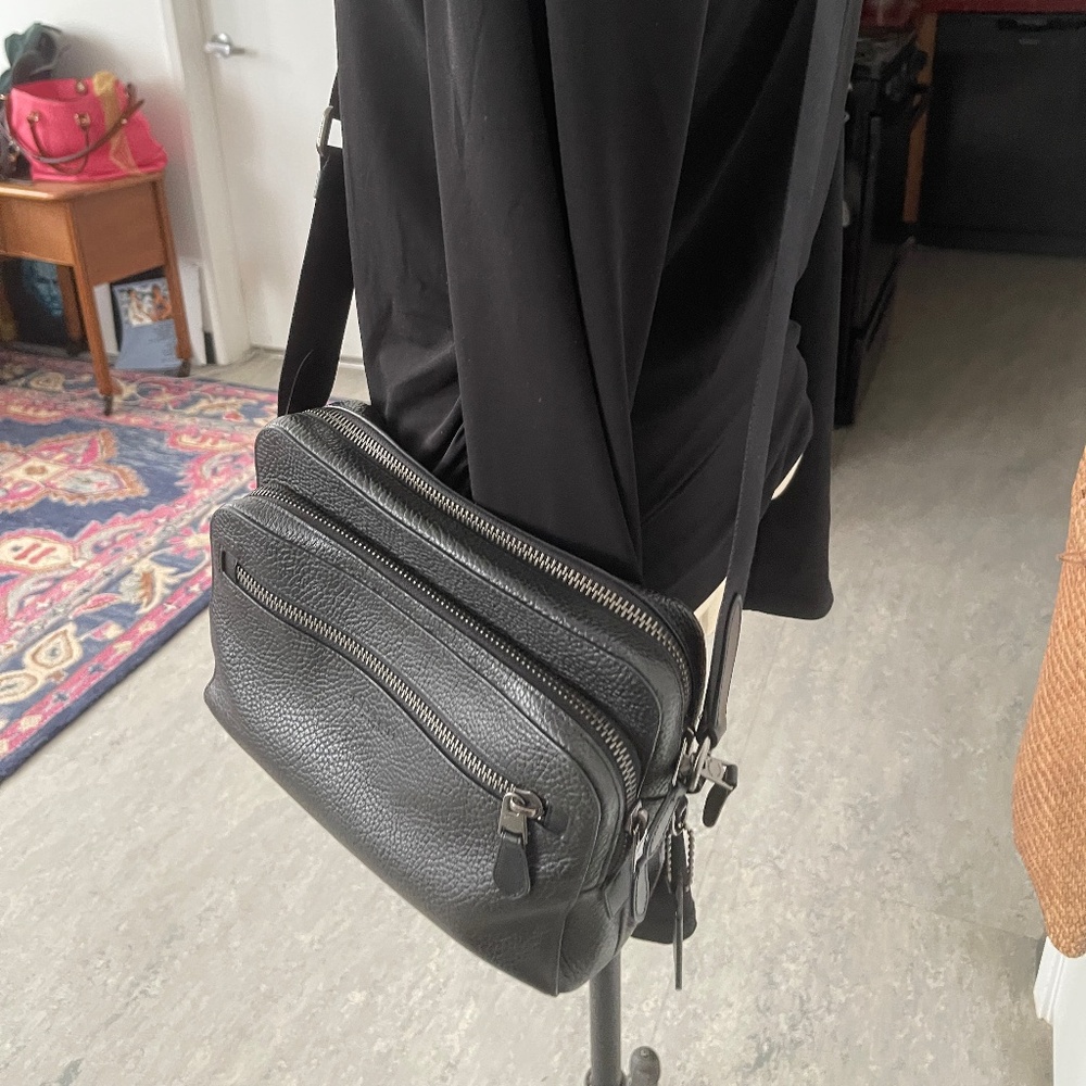 Coach Camera Bag Black